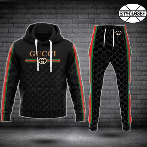 gucci hoodie outfit common sense|gucci sweatpants for men.